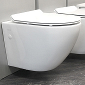 Унитаз подвесной Tornado безободковый 550х370х370 MD493-50 Maison Унитаз подвесной Tornado безободковый 550х370х370 MD493-50 Maison