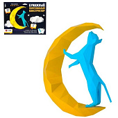 Полигональный конструктор Unicon Котик на луне, 12 листов, 7414480 Полигональный конструктор Unicon Котик на луне, 12 листов, 7414480