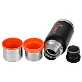  Термос HS.TM-040 1200ML черный (2 крышки-кружки) TONAR 