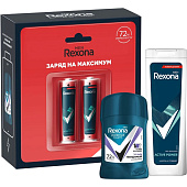  Подарочный набор Rexona men Энергия Уверенности (50мл+180мл) 2023 