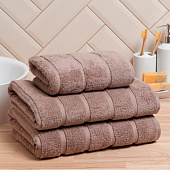  Полотенце 50х90 махровое Love Life «Ария» мокко, 100% хл, микро-коттон, 450 гр/м2 