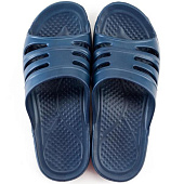 Сланцы (слайдеры) мужские "Тайм" цвет синий, р-р 41-42 6828700 Сланцы (слайдеры) мужские "Тайм" цвет синий, р-р 41-42 6828700