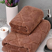 Полотенце 70x140 махровое микрокоттон ELIPS (TR) коричневый Полотенце 70x140 махровое микрокоттон ELIPS (TR) коричневый