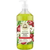 Жидкое мыло Рецепты бабушки Агафьи 1л домашнее Мятно-Яблочное антибактериальное Жидкое мыло Рецепты бабушки Агафьи 1л домашнее Мятно-Яблочное антибактериальное