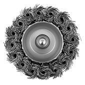 Щетка чашка д/дрели 75мм круч. метал. пров.Matrix Щетка чашка д/дрели 75мм круч. метал. пров.Matrix