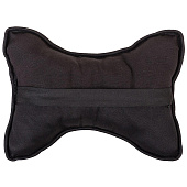  Подушка на подголовник SKYWAY EXPENSIV алькантара Серая (строчка черная) 