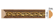 Молдинг с рисунком 130-3 15х8х2400мм(80) /DECOMASTER Молдинг с рисунком 130-3 15х8х2400мм(80) /DECOMASTER