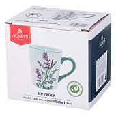 Кружка AGNESS Лаванда, 300 мл, 358-2144 Кружка AGNESS Лаванда, 300 мл, 358-2144