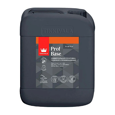  Грунтовка глубокого проникновения Tikkurila Prof Base 5л 