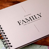 Фотоальбом "Family", beige (24,5 х 19 см) Фотоальбом "Family", beige (24,5 х 19 см)