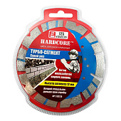 Диск алмазный ТУРБО-СЕГМЕНТ 125х12х22,23 сухой рез Hardcore Диск алмазный ТУРБО-СЕГМЕНТ 125х12х22,23 сухой рез Hardcore