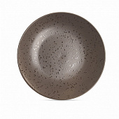  Тарелка десертная DROPS серо-коричневый 20см DMD152 
