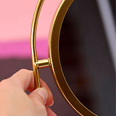 Зеркало настольное GIRLY "Golden sun", yellow Зеркало настольное GIRLY "Golden sun", yellow