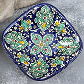  Салатница Риштанская Керамика "Цветы", 19 см 1573790 