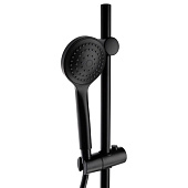 Душевая стойка 60см лейка 1 режим шланг 150см черная 547-001 СоюзКран Душевая стойка 60см лейка 1 режим шланг 150см черная 547-001 СоюзКран