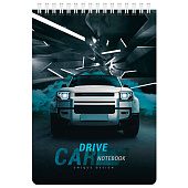 Блокнот А5 146х206мм, 60л, гребень, картон, клетка, BRAUBERG KIDS, Racing, 114363 Блокнот А5 146х206мм, 60л, гребень, картон, клетка, BRAUBERG KIDS, Racing, 114363