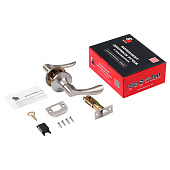 Ручка-защелка ЗВ3-05 (мат.никель) ISPARUS Ручка-защелка ЗВ3-05 (мат.никель) ISPARUS