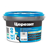Затирка CE40 Aquastatic 05 каррара (2кг) /Церезит