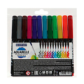 Маркеры-кисти акварельные 12цв CENTROPEN Aquarelle, линия письма 1-9 мм, 8683/12ET Маркеры-кисти акварельные 12цв CENTROPEN Aquarelle, линия письма 1-9 мм, 8683/12ET