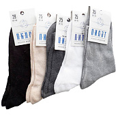  Носки мужские ПИЛОТ (М-51 сетка), белый, р. 25 