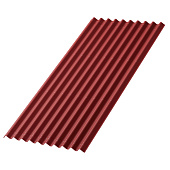 Лист Ондулин Смарт 1.95х0.95м красный