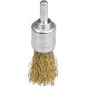 Щетка кистевая д/дрели 17мм латуниров. пров. 0.3мм STAYER Щетка кистевая д/дрели 17мм латуниров. пров. 0.3мм STAYER