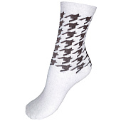 Женские носки Grand Line, арт. Ж-102, гусиная лапка, р. 23 Женские носки Grand Line, арт. Ж-102, гусиная лапка, р. 23