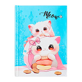 Записная книжка подарочная, 45 листов, линия, на замке, Котики, 10549462 Записная книжка подарочная, 45 листов, линия, на замке, Котики, 10549462