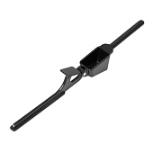  Пресс для чеснока Magistro Alum black, 16 см, 9924897 