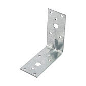  Уголок крепежный усиленный 90х90х40х1,8-2,0мм цинк 