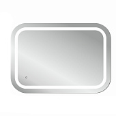 Зеркало с LED подсветкой Elis 100 white Sansa SEe1045Z Домино