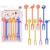 Набор шпажек для канапе "Зоопарк" 20 шт. (L= 86 мм) Набор шпажек для канапе "Зоопарк" 20 шт. (L= 86 мм)