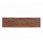  Кирпич керамический коричневый РУСТИК 1НФ 250х120х65мм [М150-175] /Старый Оскол 