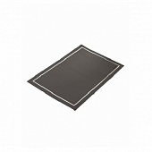 Сервировочная салфетка с каймой 45х30см серая DMP26