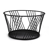 Фруктовница, матовый черный LB-21 BL Фруктовница, матовый черный LB-21 BL