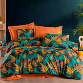  Комплект постельного белья EFOR RANFORCE (FERNS) евро ПВХ 