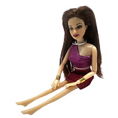  Кукла шарнирная с длинными волосами, 30х7 см, блистер, 48243 