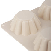 Форма для выпечки кексов 6 ячеек 25,5х18х3,5 см Vetta 891-005 Форма для выпечки кексов 6 ячеек 25,5х18х3,5 см Vetta 891-005