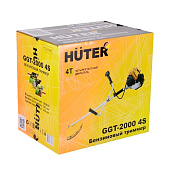  Бензиновый триммер Huter GGT-2000, 4S(четырёхтактный), 2кВт, разборная штанга, леска/нож 