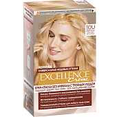  Краска для волос L'O Excellence Creme Универсальные нюдовые оттенки 10U Ун. очень-очень светло-русый 