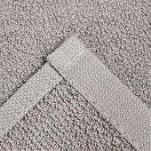  Полотенце 50х90 махровое Экономь и Я серый, 100% хлопок, 350 гр/м2 9272987 