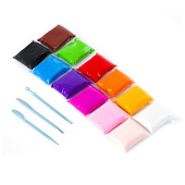 Пластилин супер лёгкий застывающий 12 цветов 120г, 3 стека, ЮНЛАНДИЯ, 105905 Пластилин супер лёгкий застывающий 12 цветов 120г, 3 стека, ЮНЛАНДИЯ, 105905