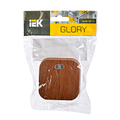 Выключатель накладной 2 клавиши, цвет дуб, с подсветкой, IEK GLORY Выключатель накладной 2 клавиши, цвет дуб, с подсветкой, IEK GLORY