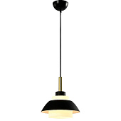 Люстра подвесная 40Вт Е27 G51255/1BK+AB BK /Gerhort