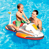 Игрушка надувная для плавания «Скутер» с ручками, 117 х 77 см, от 3 лет, 57520NP INTEX, цвет МИКС Игрушка надувная для плавания «Скутер» с ручками, 117 х 77 см, от 3 лет, 57520NP INTEX, цвет МИКС