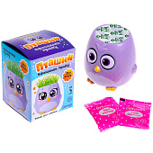 Набор для опытов ЭВРИКИ Пташки, выращиваем травку, фиолетовая, SL-04639, 5155390 Набор для опытов ЭВРИКИ Пташки, выращиваем травку, фиолетовая, SL-04639, 5155390