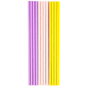  Трубочки бумажные 12 шт «Нежность» 9909133 