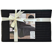  Комплект постельного белья 1,5 спальный AKAY SATIN чёрный PB2795-M5 