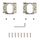 Накладки цилиндровые Code Deco Fusion DP-C-100-GRF, графит