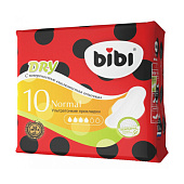 Гигиенические прокладки BiBi Normal Dry Ультра лля критических дней 10шт. Гигиенические прокладки BiBi Normal Dry Ультра лля критических дней 10шт.